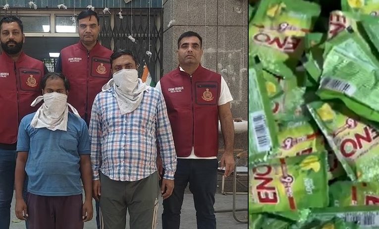 दिल्ली में नकली एंटासिड पाउच ENO बनाने वाली फैक्ट्री का खुलासा