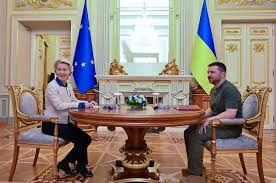 यूक्रेन को 2027 तक यूरोपीय संघ से वित्तीय सहायता, राष्ट्रपति जेलेंस्की ने जताई प्रसन्नता