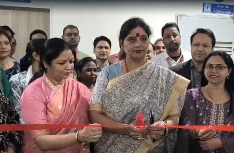 महिला आयोग अध्यक्ष बबीता सिंह चौहान ने अस्पताल रसोईघर का उद्घाटन किया