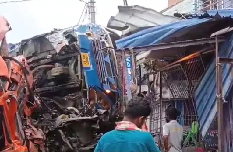 ओडिशा के गंजाम में भीषण सड़क हादसा